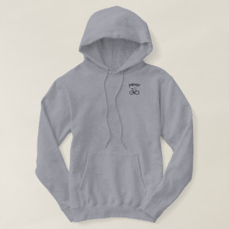 Fußpflege- und Radfahren-Hoodie Hoodie