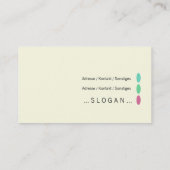 fusspflege visitenkarte (Rückseite)