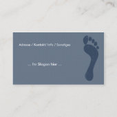 fusspflege visitenkarte (Rückseite)