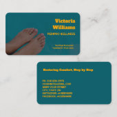 Fußpflege Visitenkarte (Vorne/Hinten)