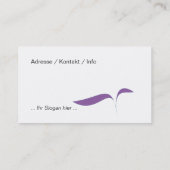 fusspflege visitenkarte (Rückseite)