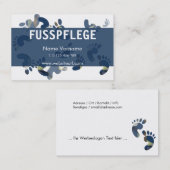 fusspflege visitenkarte (Vorne/Hinten)