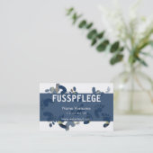 fusspflege visitenkarte (Stehend Vorderseite)