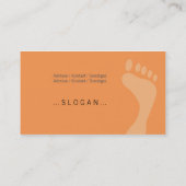 fusspflege visitenkarte (Rückseite)