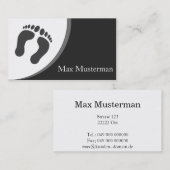 Fußpflege Visitenkarte (Vorne/Hinten)