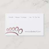 fusspflege visitenkarte (Rückseite)