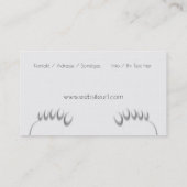 fusspflege visitenkarte (Rückseite)