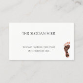 fusspflege visitenkarte (Rückseite)