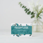 fusspflege visitenkarte (Stehend Vorderseite)