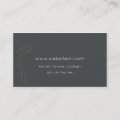 fußpflege visitenkarte (Rückseite)