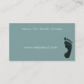 fusspflege visitenkarte (Rückseite)