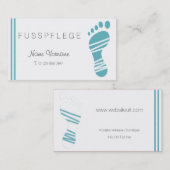 fußpflege visitenkarte (Vorne/Hinten)