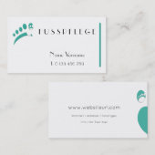 fusspflege visitenkarte (Vorne/Hinten)