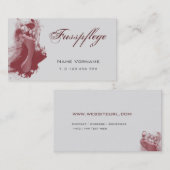 fußpflege visitenkarte (Vorne/Hinten)