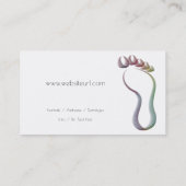 fußpflege visitenkarte (Rückseite)