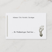 fusspflege visitenkarte (Rückseite)
