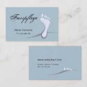 fußpflege visitenkarte (Vorne/Hinten)