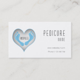 fusspflege visitenkarte