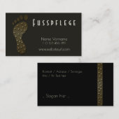fusspflege visitenkarte (Vorne/Hinten)