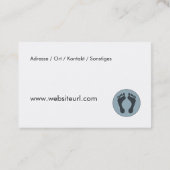 fusspflege visitenkarte (Rückseite)