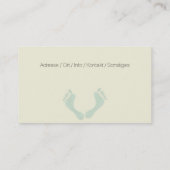 fusspflege visitenkarte (Rückseite)