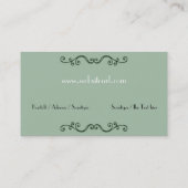 fußpflege visitenkarte (Rückseite)