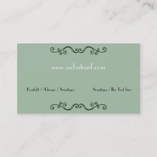 fußpflege visitenkarte (Rückseite)