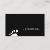 fusspflege visitenkarte (Rückseite)