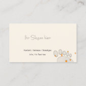 fußpflege visitenkarte (Rückseite)