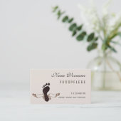 fusspflege visitenkarte (Stehend Vorderseite)