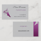 fusspflege visitenkarte (Vorne/Hinten)