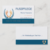 fusspflege visitenkarte (Vorne/Hinten)