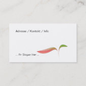 fusspflege visitenkarte (Rückseite)