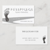 fusspflege visitenkarte (Vorne/Hinten)