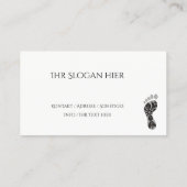 fusspflege visitenkarte (Rückseite)