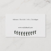 fusspflege visitenkarte (Rückseite)