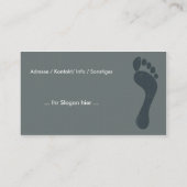 fusspflege visitenkarte (Rückseite)