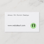 fusspflege visitenkarte (Rückseite)