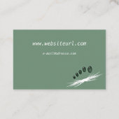 Fusspflege Visitenkarte (Rückseite)