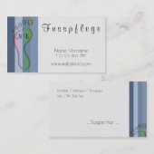 fusspflege visitenkarte (Vorne/Hinten)