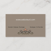 fusspflege visitenkarte (Rückseite)