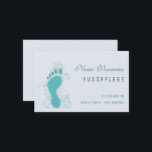 fusspflege visitenkarte<br><div class="desc">für fusspflege,  kosmetik</div>