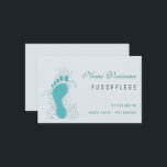 fusspflege visitenkarte<br><div class="desc">für fusspflege,  kosmetik</div>