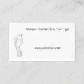 fusspflege visitenkarte (Rückseite)