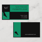 fusspflege visitenkarte (Vorne/Hinten)
