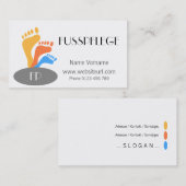 fusspflege visitenkarte (Vorne/Hinten)