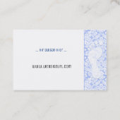 fusspflege visitenkarte (Rückseite)