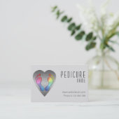 fusspflege visitenkarte (Stehend Vorderseite)