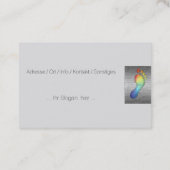 fusspflege visitenkarte (Rückseite)