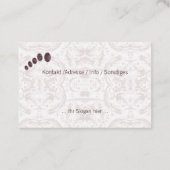 fusspflege visitenkarte (Rückseite)